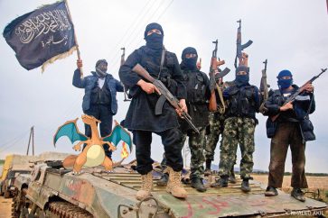 Bad Pokemon with terrorist Nusra front