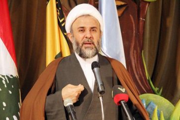 Deputy chief of Hezbollah's Executive Council Sheikh Nabil Qawook