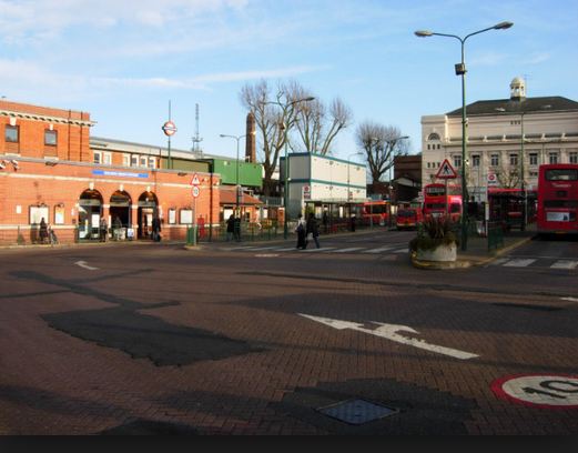 London’s Golders Green underground train station