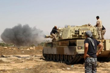 Libyan pro-government forces