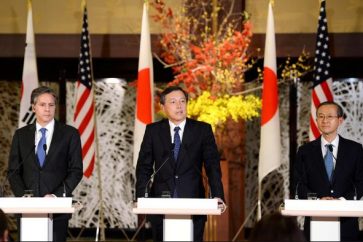 Foreign ministers from Japan, China and South Korea