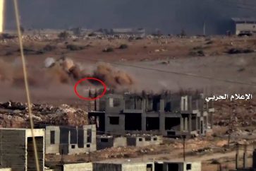 Battle in Syrian city of Aleppo