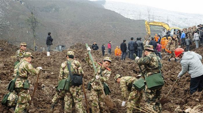 Southern China Landslide (Archive)