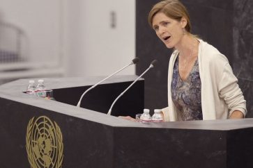 American ambassador Samantha Power
