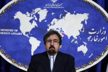 Iranian Foreign Ministry Spokesman Bahram Qasemi's
