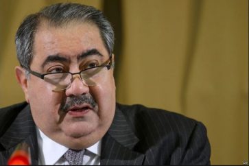 Finance Minister Hoshiyar Zebari