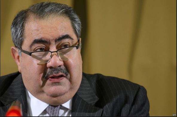 Finance Minister Hoshiyar Zebari