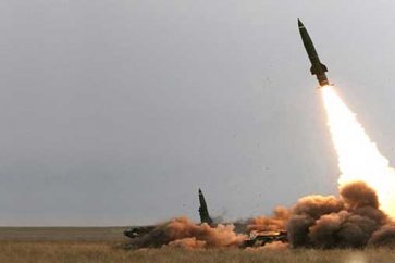 Missile launched by Yemeni army, Popular Committees on Saudi territories