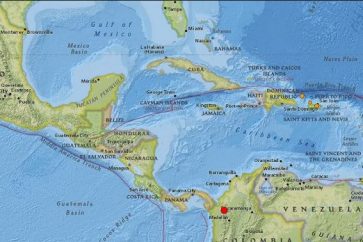 Location of the earthquake