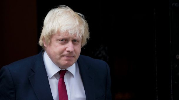 British prime minister Boris Johnson