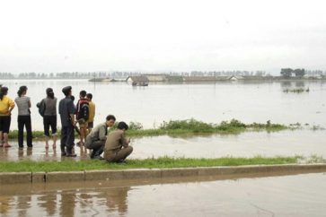 North Korea floods