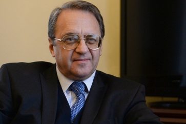 Russian Deputy Foreign Minister Mikhail Bogdanov