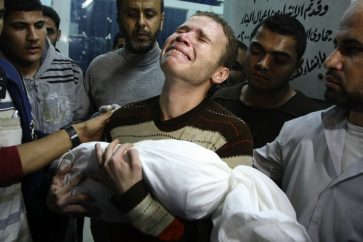 Palestinian baby killed by Israeli strikes