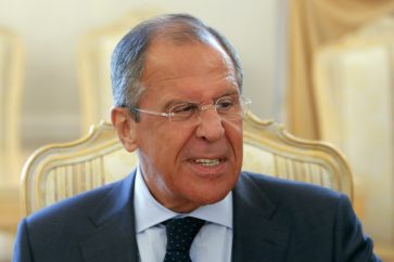 Russian FM Sergei Lavrov