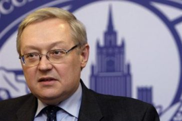 Russia's Deputy Foreign Minister Sergei Ryabkov