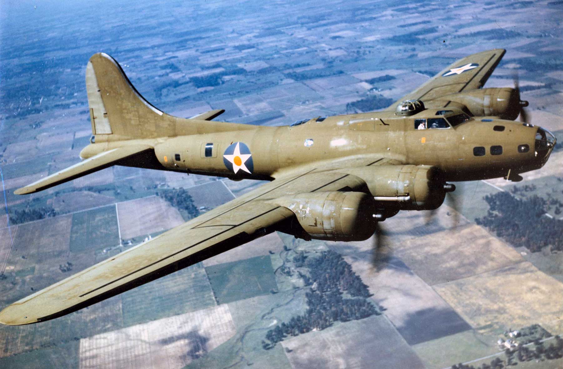 US Bomber B-17E