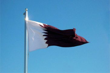 Qatar flag