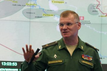 Russian military spokesman Igor Konashenkov