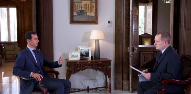 President Assad interview with AP