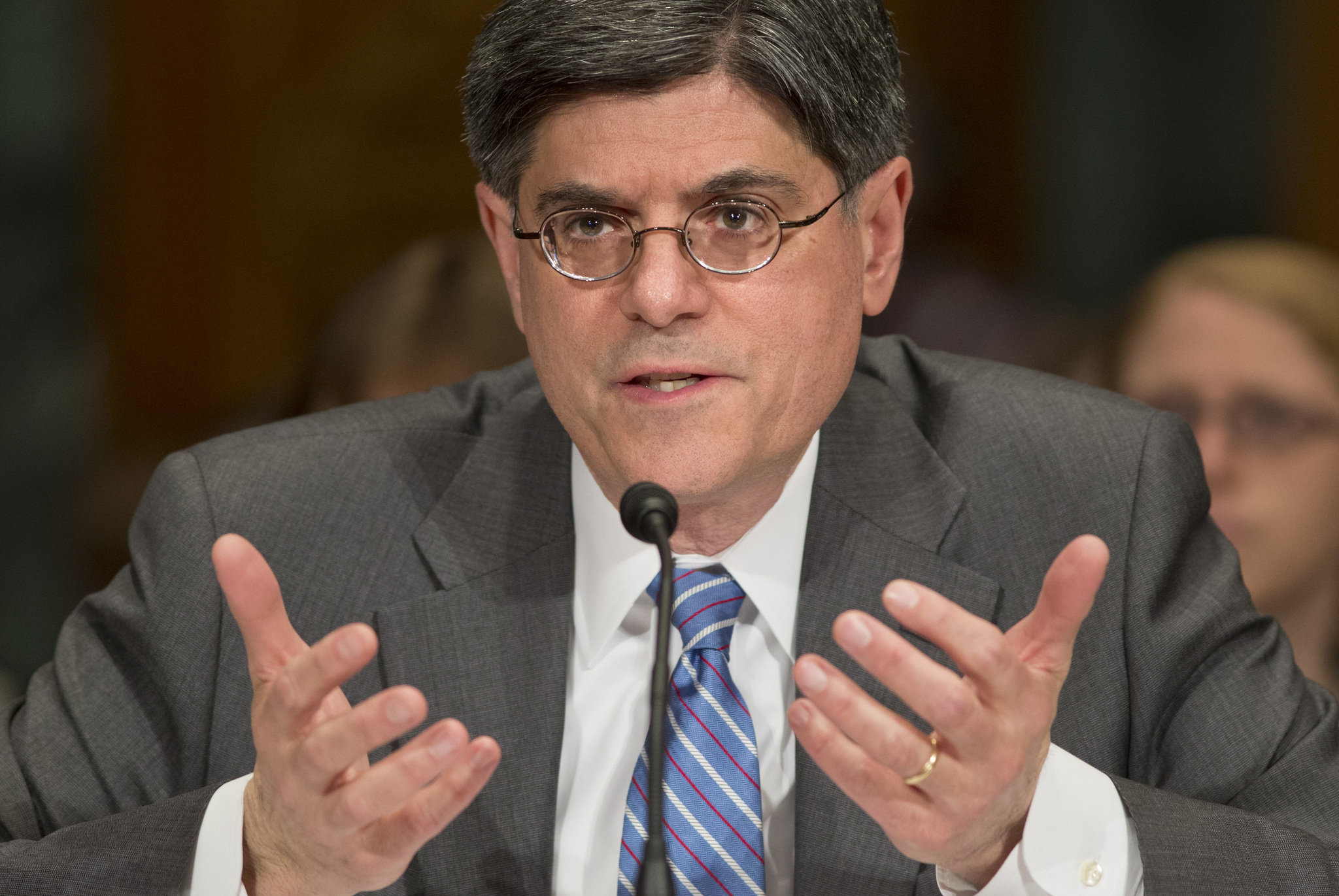 US Treasury Secretary Jacob Lew