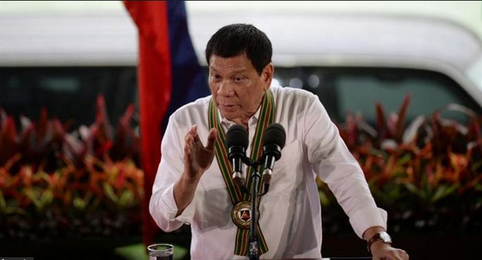 Philippine President Rodrigo Duterte