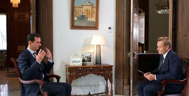 President Assad interview with Denmark TV