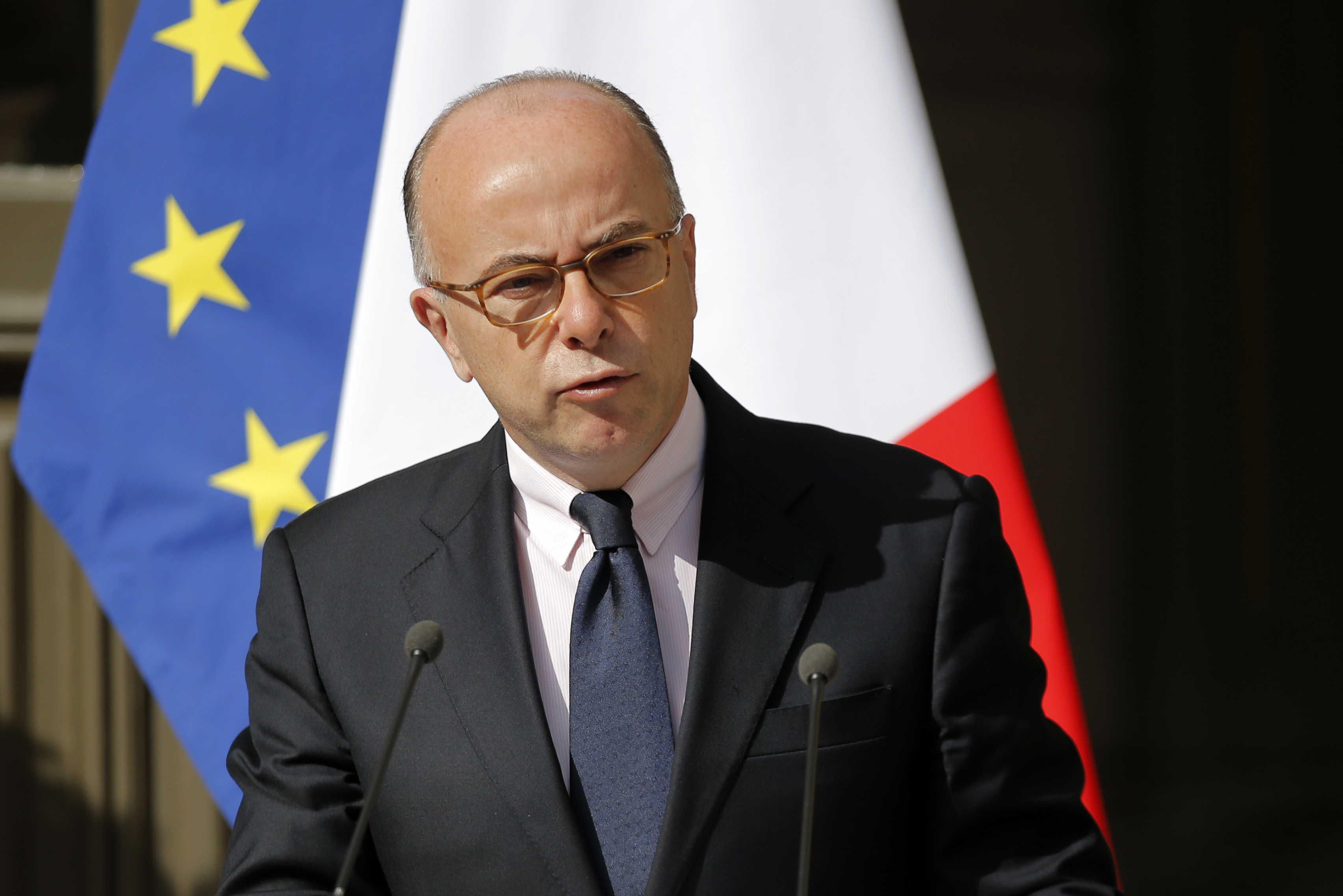 French interior minister Bernard Cazeneuve