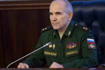 Russian General Staff spokesman Lieutenant General Sergey Rudskoy