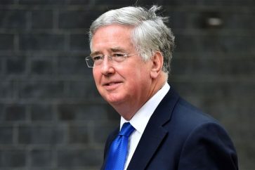 British Defense Secretary Michael Fallon