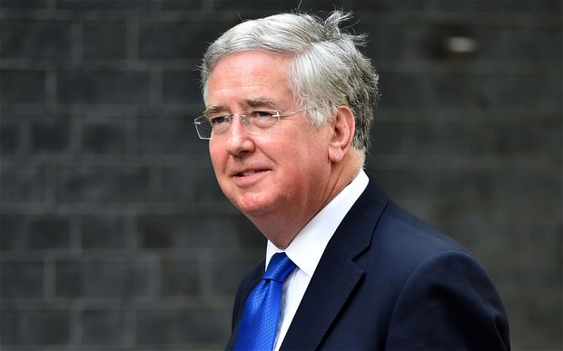 British Defense Secretary Michael Fallon
