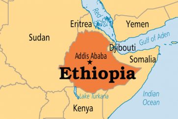 Ethiopia map