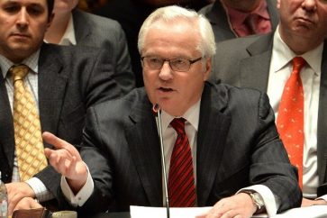 Russia's UN Ambassador Vitaly Churkin