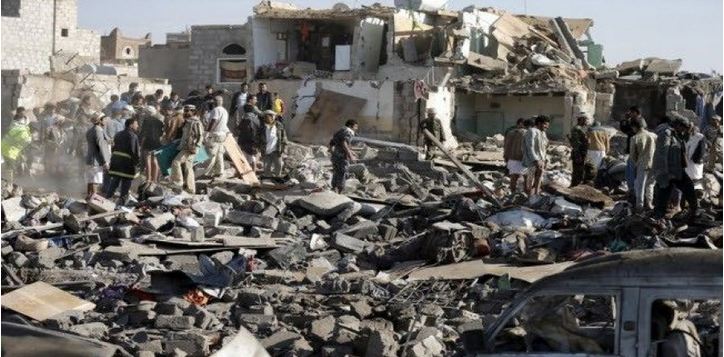 Saudi Massacre in Sanaa