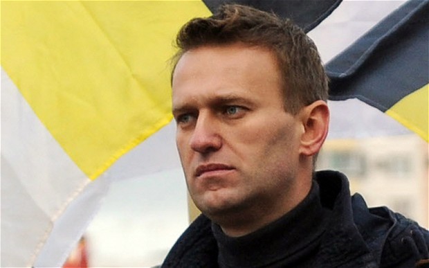 Russian opposition politician Alexei Navalny