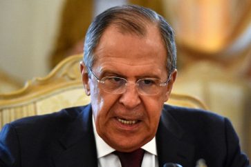 Russian Foreign Minister Sergei Lavrov