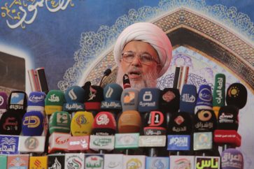 Iraqi Marja'eyah's representative, Sheikh Abdul Mahdi al-Karbalaei