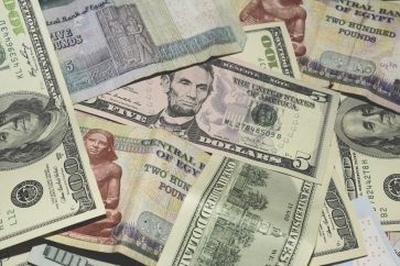 Egypt pound, US dollar