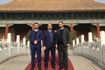 Ansarullah delegation during visit to China