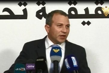 Lebanon's FM Gebran Bassil