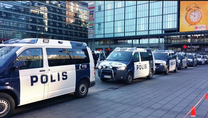 Police in Helsinki