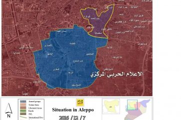Aleppo map