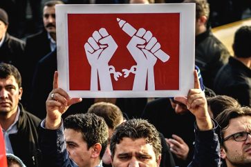 crackdown on media Turkey