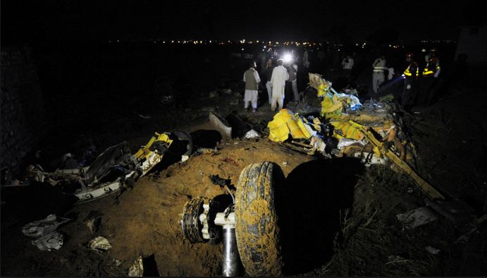 Plane Crash in Pakistan