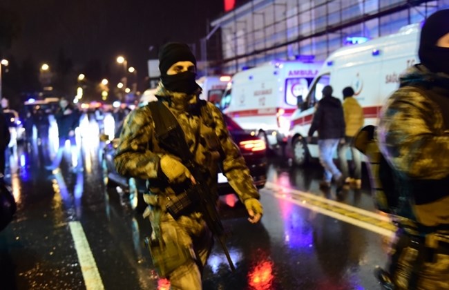 Terrorist attack in Istanbul nightclub