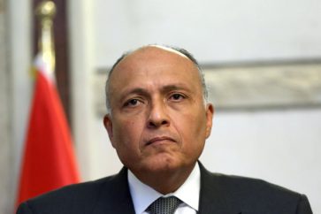 Egyptian Foreign Minister Sameh Shoukry.