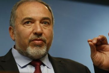 Israeli Defense Minister Avigdor Lieberman