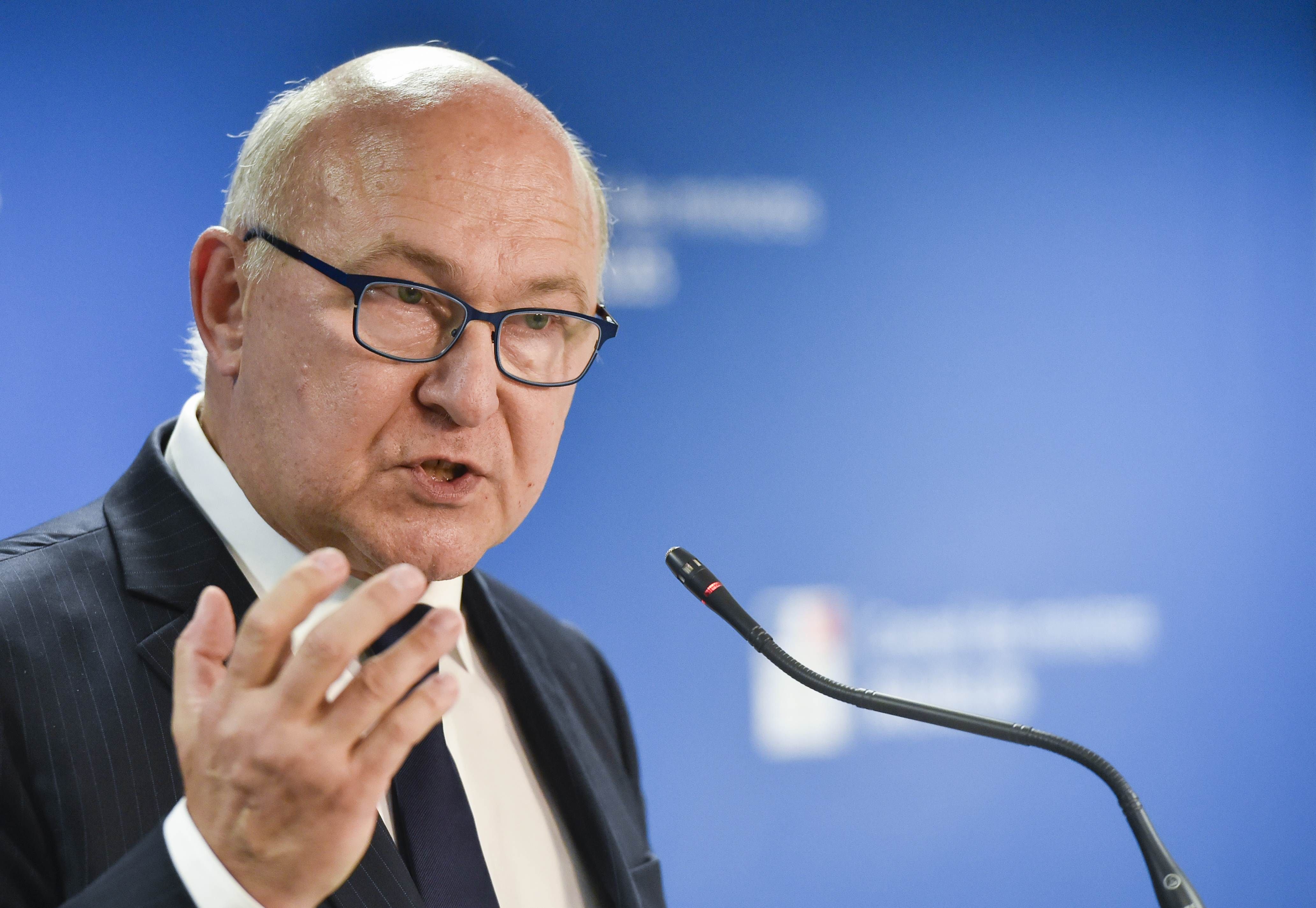 French Finance Minister Michel Sapin
