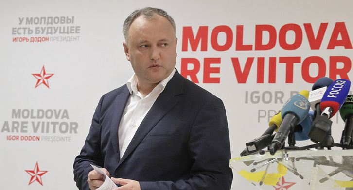 Moldova President Igor Dodon