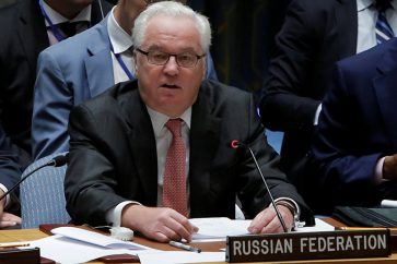 Russian Envoy to the United Nations Vitaly Churkin