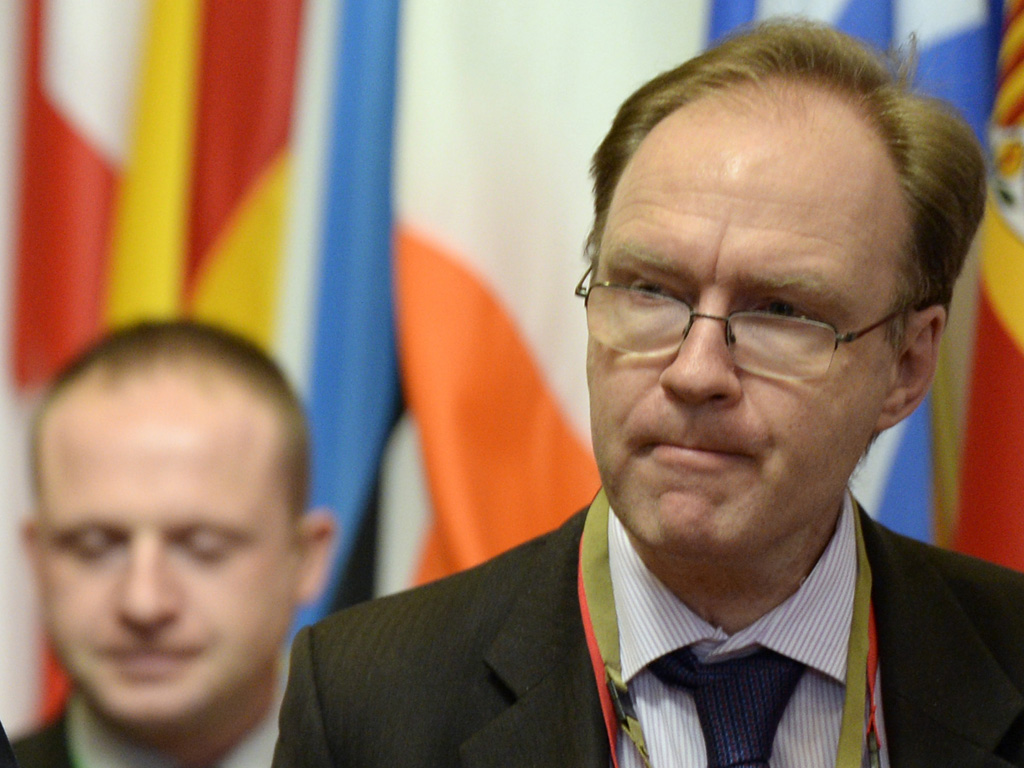 Britain's ambassador to the EU Ivan Rogers